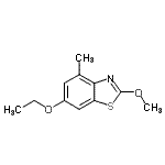 CAS#: 99161-63-4, 6-Ethoxy-2-methoxy-4-methyl-1,3-benzothiazole
