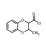 CAS#: 99184-03-9, 2-methyl-2,3-dihydro-1,4-benzodioxine-3-carbonyl chloride