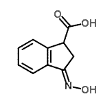 CAS#: 99184-96-0, (3E)-3-(Hydroxyimino)-1-indanecarboxylic acid