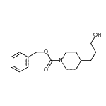 CAS#: 99198-80-8, Benzyl 4-(3-hydroxypropyl)-1-piperidinecarboxylate