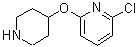 CAS#: 99202-32-1, 2-Chloro-6-(4-piperidinyloxy)pyridine