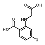 CAS#: 99282-79-8, 2-[(Carboxymethyl)amino]-4-chlorobenzoic acid