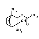 CAS 登录号：99341-77-2， (1R,4S)-1,3,3-三甲基双环[2.2.1]庚-2-基乙酸酯