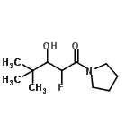 CAS#: 99343-20-1, 2-Fluoro-3-hydroxy-4,4-dimethyl-1-(1-pyrrolidinyl)-1-pentanone