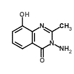 CAS#: 99358-69-7, 3-Amino-8-hydroxy-2-methyl-4(3H)-quinazolinone