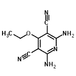 CAS#: 99359-08-7, 2,6-Diamino-4-ethoxy-3,5-pyridinedicarbonitrile