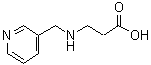 CAS 登录号：99362-31-9， N-(3-吡啶基甲基)-beta-丙氨酸