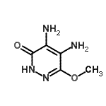 CAS#: 99419-12-2, 4,5-Diamino-6-methoxy-3(2H)-pyridazinone