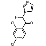 CAS 登录号：99427-96-0， 1-(2,4-二氯苯基)-2-氟-2-(1H-咪唑-1-基)乙酮