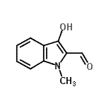 CAS#: 99430-49-6, 3-Hydroxy-1-methyl-1H-indole-2-carbaldehyde