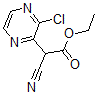 CAS 登录号：99446-80-7， 2-(3-氯-2-吡嗪基)-2-氰基乙酸乙酯