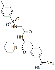 CAS 登录号：99452-52-5， N(alpha)-对甲苯磺酰基甘氨酰-4-脒基苯丙氨酸胡椒脂
