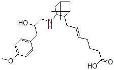 CAS#: 99473-03-7, 9,10-Dimethylmethano-11,12-Methano-16-(4-Methoxyphenyl)-13,14-Dihydro-13-Aza-15-Tetranorthromboxane A2
