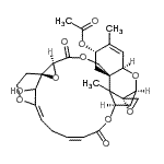 CAS#: 99486-49-4, (1'R,2S,3'S,7'R,9'S,12'R,14'S,17'R,20'Z,23'E)-28'-Hydroxy-10',16'-dimethyl-4',19'-dioxospiro[oxirane-2,15'-[2,5,13,18,25]pentaoxahexacyclo[22.3.1.1<sup>14,17</sup>.0<sup>1,3</sup>.0<sup>7,12</sup>.0<sup>7,16</sup>]nonacosa[10,20,23]trie n]-9'-yl acetate
