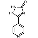 CAS#: 995-82-4, 5-(4-Pyridinyl)-1,2-dihydro-3H-1,2,4-triazol-3-one