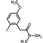 CAS#: 99540-20-2, 2-(2-Iodo-5-methoxyphenyl)-N,N-dimethylacetamide