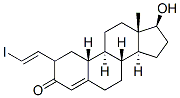 CAS 登录号：99608-22-7， (2-碘乙烯)-19-去甲睾酮