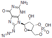 CAS#: 99754-65-1, 8-Azidoguanosine Cyclic Monophosphate