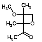 CAS#: 99797-07-6, 3,5-Anhydro-1-deoxy-3-methyl-4-C-methyl-4-O-methylpent-2-ulose