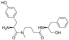 CAS#: 99803-32-4, 4-[[(2S)-2-Amino-3-(4-Hydroxyphenyl)Propanoyl]-Methyl-Amino]-N-[(2S)-1-Hydroxy-3-Phenyl-Propan-2-Yl]Butanamide