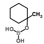 CAS#: 99811-52-6, (1-methylcyclohexoxy)boronic acid