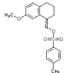 CAS#: 99833-87-1, (1E)-7-Methoxy-N-{[(4-methylphenyl)sulfonyl]oxy}-3,4-dihydro-1(2H)-naphthalenimine