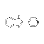 CAS#: 99974-32-0, 2-(4-Pyridinyl)-1H-benzimidazole