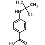 CAS#: 99985-73-6, 4-[(2-Methyl-2-propanyl)amino]benzoic acid