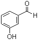 3-Hydroxybenzaldehyde molecular structure (CAS 100-83-4)
