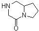 Hexahydropyrrolo[1,2-a]pyrazin-4-one molecular structure (CAS 1000577-63-8)