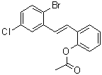 CAS # 1000890-01-6, 2-[(1E)-2-(2-Bromo-5-chlorophenyl)ethenyl]phenol 1-acetate