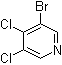 structure of CAS# 1001056-83-2, 3-溴-4,5-二氯吡啶