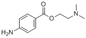 (Dimethylamino)ethyl p-aminobenzoate molecular structure (CAS 10012-47-2)