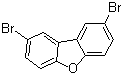 structure of CAS# 10016-52-1, 2,8-二溴二苯并[b,d]呋喃