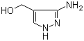 structure of CAS# 1001635-21-7, 3-Amino-4-hydroxymethylpyrazole