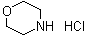 Morpholinium chloride molecular structure (CAS 10024-89-2)