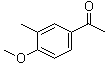CAS # 10024-90-5, 3'-Methyl-4'-methoxyacetophenone, 1-(4-Methoxy-3-methylphenyl)ethanone, 4-Acetyl-2-methylanisole, 4'-Methoxy-3'-methylacetophenone
