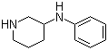 N-苯基-3-哌啶胺分子结构 (CAS 100240-05-9)