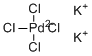 CAS # 10025-98-6, Potassium chloropalladite, Dipotassium tetrachloropalladate, Potassium tetrachloropalladate(II)