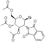 3,4,6-Tri-O-acetyl-2-deoxy-2-phthalimido-beta-D-glucopyranosyl bromide molecular structure (CAS 10028-45-2)