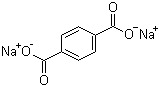 structure of CAS# 10028-70-3, 对苯二甲酸二钠