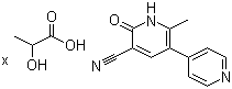 structure of CAS# 100286-97-3, 乳酸米力农