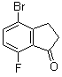 CAS # 1003048-72-3, 4-Bromo-7-fluoro-2,3-dihydro-1H-inden-1-one, 4-Bromo-7-fluoroindan-1-one