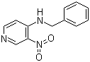 structure of CAS# 100306-70-5, 4-苄氨基-3-硝基吡啶