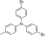 CAS # 100308-67-6, N,N-Bis(4-bromophenyl)-4-methylbenzenamine, N,N-Bis(p-bromophenyl)-N-(p-tolyl)amine