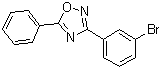 CAS # 1003221-10-0, 3-(3-Bromophenyl)-5-phenyl-1,2,4-oxadiazole