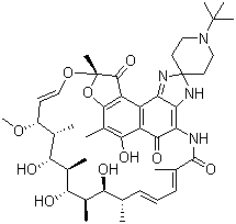 CAS # 100324-63-8, 25-O-Deacetyl Rifabutin