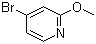 structure of CAS# 100367-39-3, 4-Bromo-2-methoxypyridine