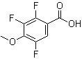 structure of CAS# 1003709-67-8, 2,3,5-三氟-4-甲氧基苯甲酸