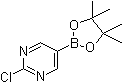 structure of CAS# 1003845-08-6, 2-氯嘧啶-5-硼酸频哪醇酯